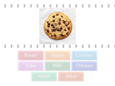 Vocabulario comida en inglés