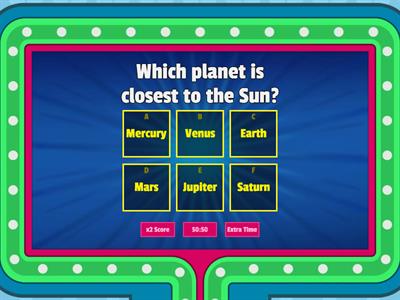Planets and Dwarf Planets Quiz