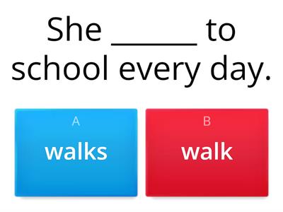 Present Tense Review