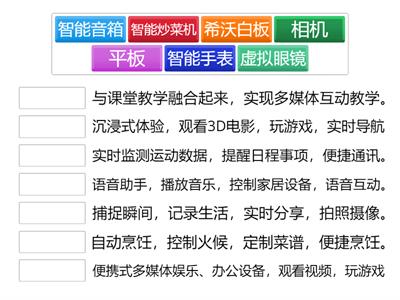 身边的数字设备及作用