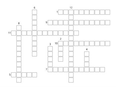 Kruiswoordpuzzel week 5