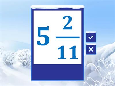 Мішані числа