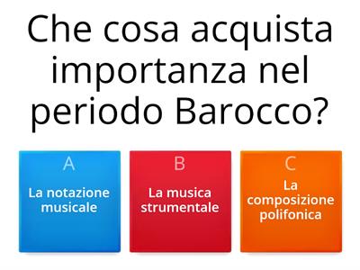  Il Barocco in musica 