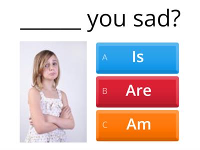 4º prim Verb to be questions quiz