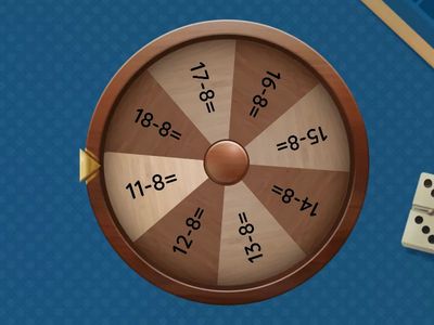 Примеры с переходом через десяток. Минус 8.