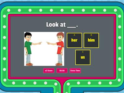 Unit 11 (Object pronouns)