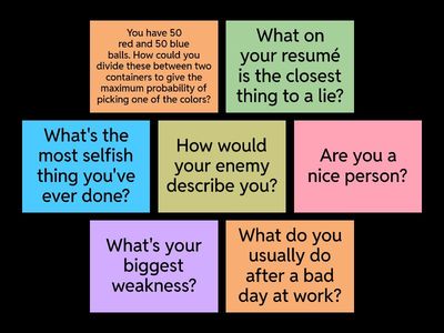 Tricky Job Interview Questions (Flip)