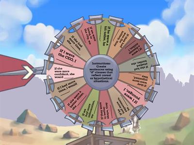 "If" clauses for Subjunctive: Complete the sentence.