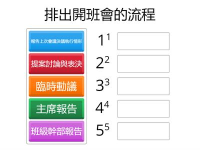 南一國小社會3上CH3-2班級自治