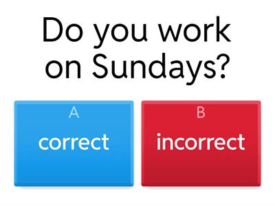 Present simple vs. present continuous