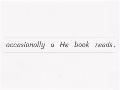 Routines - adverbs of frequency