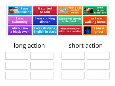 Past simple and Past continuous