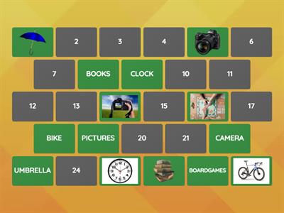 EVERYDAY OBJECTS MEMORY GAME