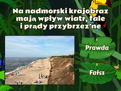 Krajobraz Pojezierza Mazurskiego i Wybrzeża