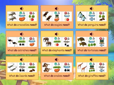 What do crocodiles need?