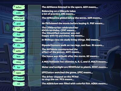 Word Roots & Affixes