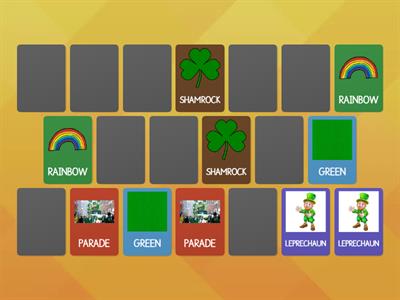 SAINT PATRICK´S DAY Memory Game