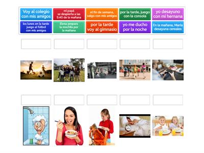 Vocabulary Daily Routines