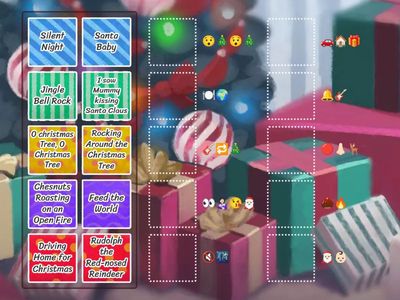 Emoji Christmas Songs titles