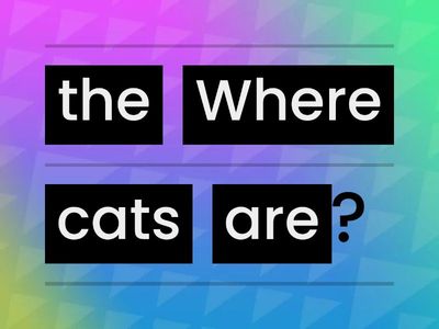 Where is / Where are?