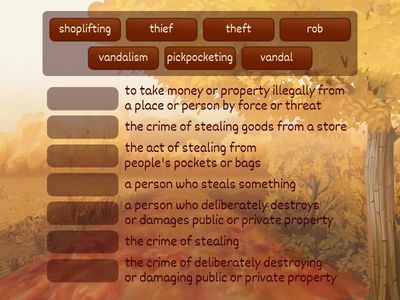 Crimes and criminals. Prepare 8. Unit 5