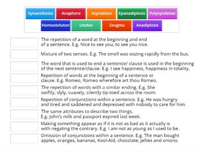 A Level English Language Devices