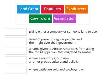 Westward Expansion