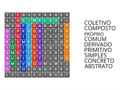 Tipos de substantivos 