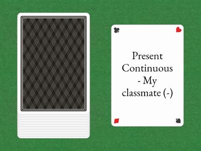 PRESENT CONTINUOUS - CREATE SENTENCES