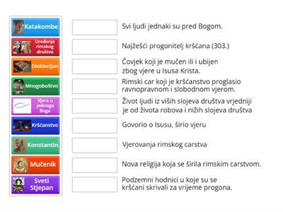 Progoni Crkve, život za Isusa, 6. razred