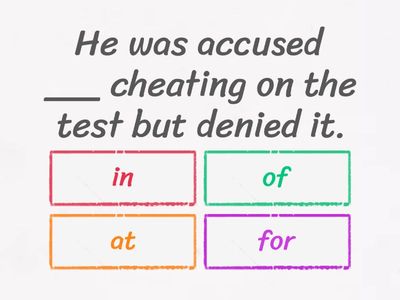  Prepositions with verbs  Part 1