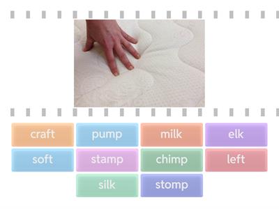  Ending  Blends: ft - mp - lk