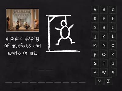 Spelling museum vocabulary  ? 
