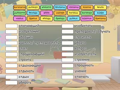 Tõlgi! (Tegusõna, nimisõna kes?mis?)