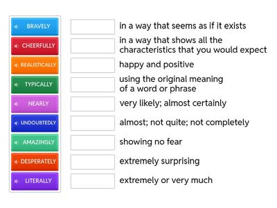 SO B1+ 3.1 Adverbs. Vocabulary