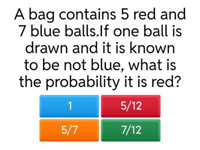AFL-QUIZ BASED ON CONDITIONAL PROBABILITY