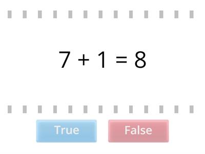 True and false addition
