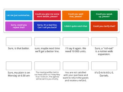 market leader communication problems match up