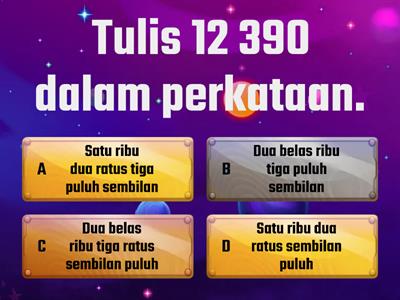 LATIH TUBI ASAS MATEMATIK TAHUN 4 (SET 1)