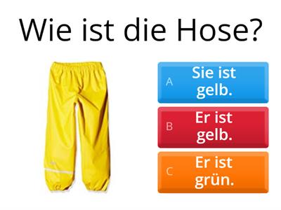 Wie ist...?