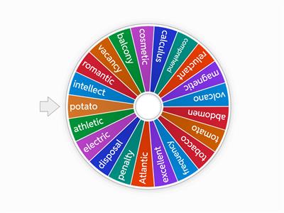 three syllable words