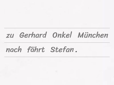 Dialog über den Ferien