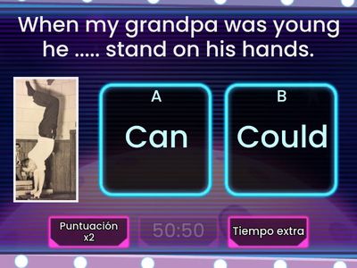 Grammar: Can and Could 