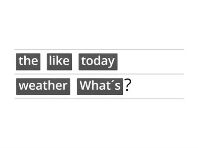 Time Zones 1 - Unit 10 - Weather Questions and answers