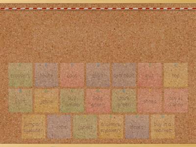 SpeakOut - A1 - U3 - clothes 