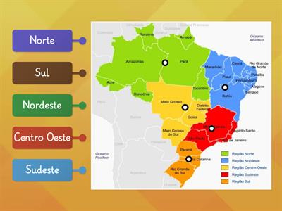 BRASIL DIVISÃO REGIONAL