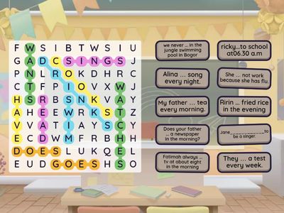 SIMPLE PRESENT TENSE