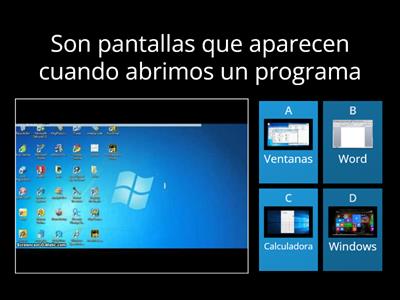 Repasemos la segunda unidad "Windows"