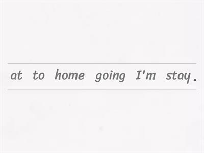 What are you going to do in half term?