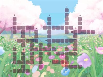 Past Participle Crossword